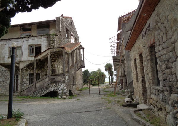 Крепость Абаата в Гаграх Абхазия описание фото история